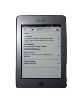 Amazon Kindle Touch 4th Gen D01200, Silver/Grey, WiFi, 6  Display EReader Tested