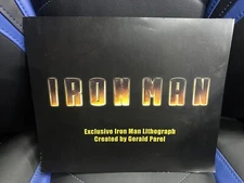 Marvel Comics Iron Man Gerald Parel Exclusive Lithograph Print 12 x 10 Poster