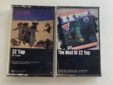 LOT 2 Cassette Tape ZZ Top - The Best Of  El Loco