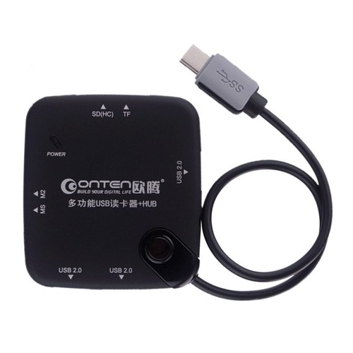 7in1 Type C USB 3.0 OTG Card Reader For MacBook LG SAMSUNG Galaxy S21 S20 S10 S9 - Picture 4 of 9