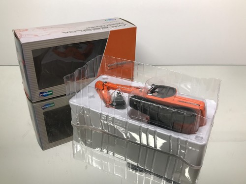 DOOSAN DX22LCA TRACK EXCAVATOR CHINA DIECAST -ORANGE 1:40- GOOD IN BOX - Picture 3 of 10
