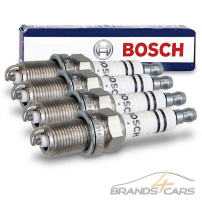 4x BOSCH ZÜNDKERZE ZÜNDKERZEN FÜR VW PASSAT 35I 3B 3BG 3C 1.6 1.8  
