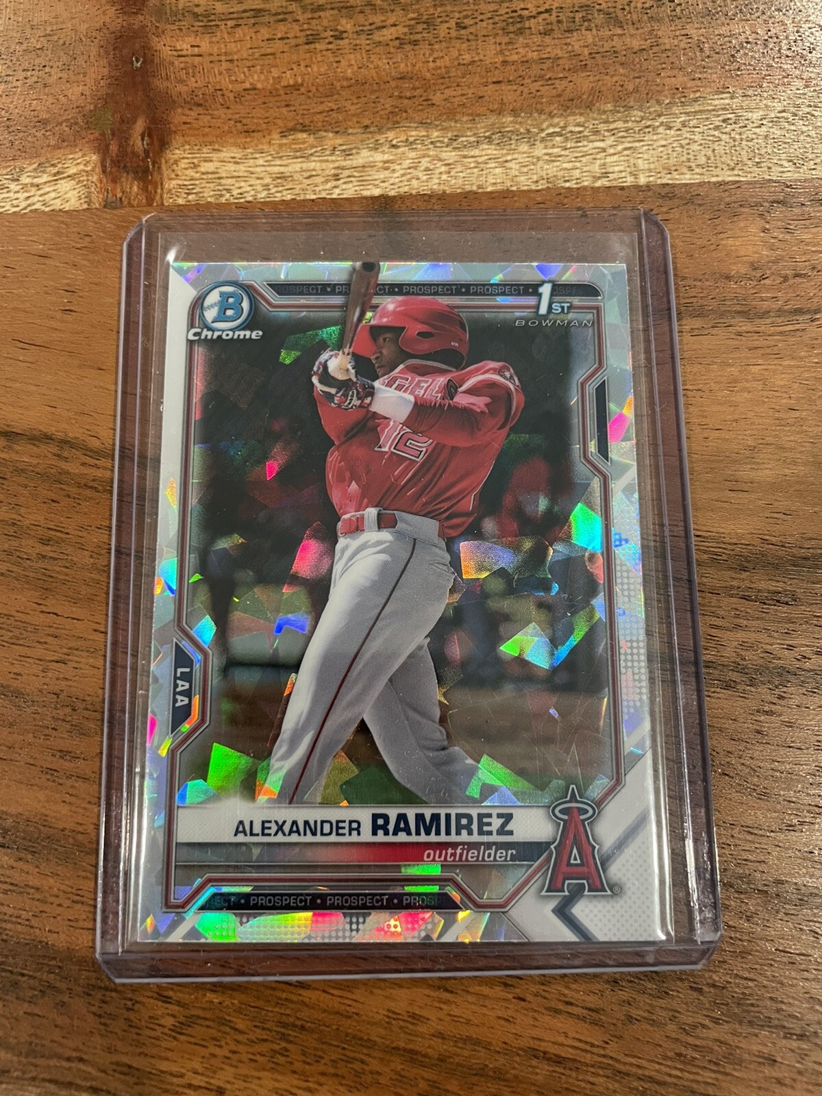 Alexander Ramirez 2021 1st Bowman Chrome Atomic Refractor NRMT+ Rookie Angels