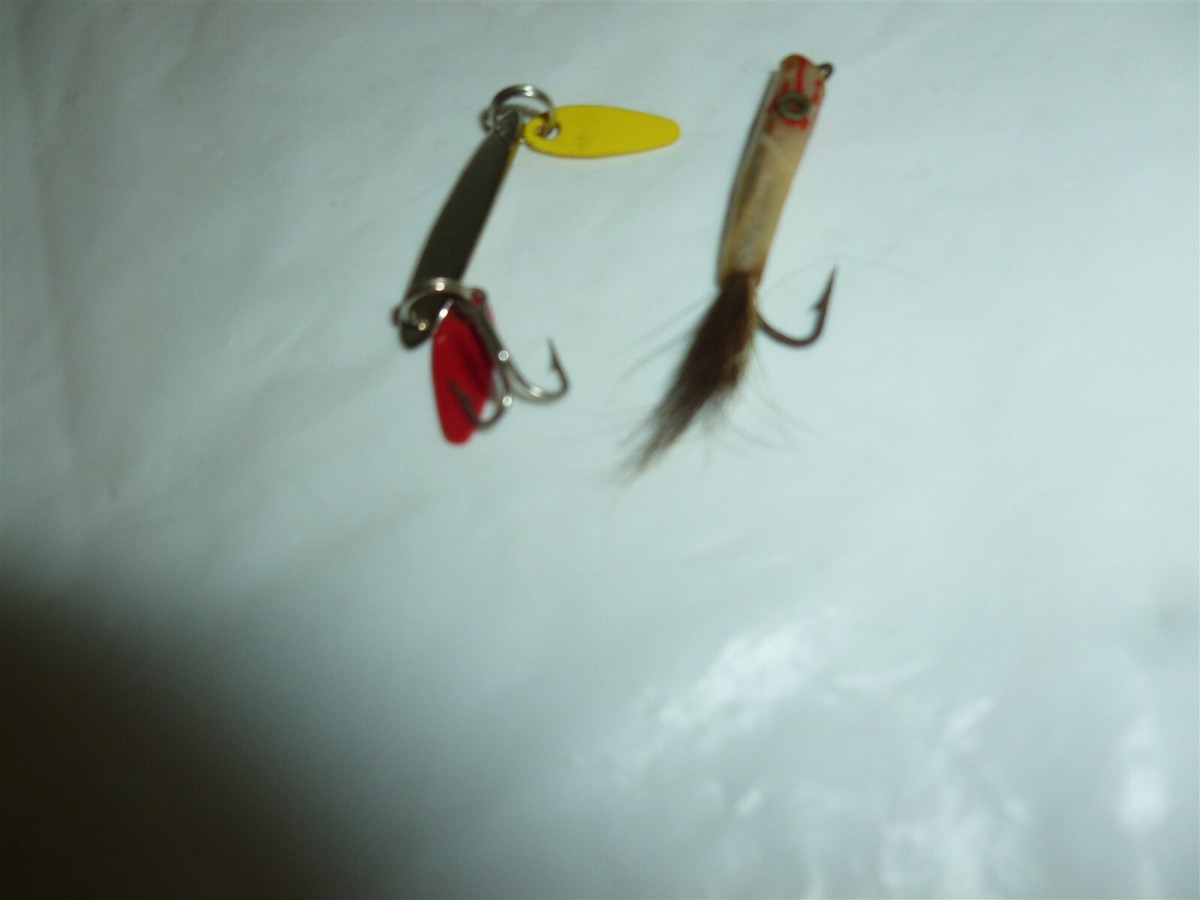 2 Vintage Unbranded Metal Fly Fishing Lures Lot Z-310 | eBay 2 Vintage Unbranded Metal Fly Fishing Lures Lot Z-310 | eBay