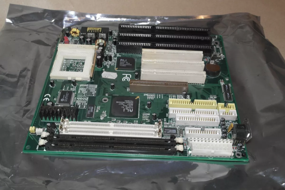 ACORP Super Socket 7 Motherboard mainboard AGP PCI ISA 5ALI61 Baby AT EDO SD