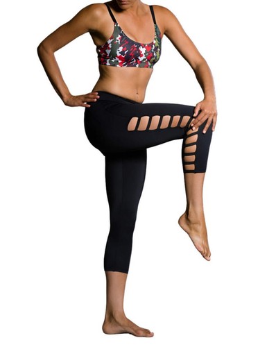Onzie Hot Yoga elastischer Käfig BH Top 316 weitere Farben zur Auswahl! - Bild 3 von 24