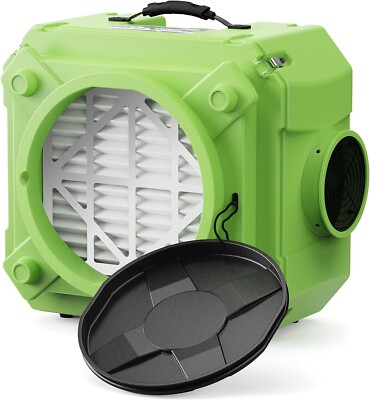 ALORAIR 550CFM Air Scrubber w/ 3 Stage Filtration Stackable Negative Air Machine