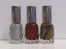 Borghese Protective Nail Lacquer 3 Colors Diamante, Granato & Oliva 3 x 0.16 oz