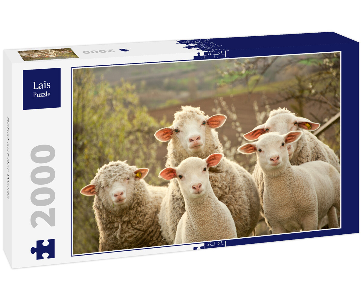 Puzzle „Schafe In Arrazola“ – 2000 Teile, Motiv Aus Spanien, Für Puzzle-Fans