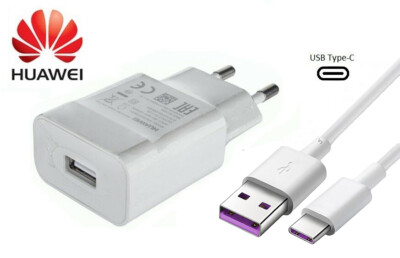 Original Ladegerät + Ladekabel für Huawei USB TYP C für Huawei P30 Lite New Edit