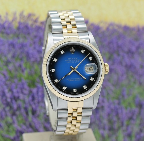 Rolex Datejust Stahl/Gold Automatik Ref:16233 mit Rolex Box & Papiere von 1991 - Bild 6 von 14
