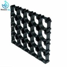 100Pcs 4x5 Cell Spacer 18650 Battery Radiating Shell Pack Plastic Heat Holder UK