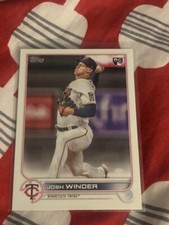 N16 2022 Topps Update Rookie Josh Winder Minnesota Twins