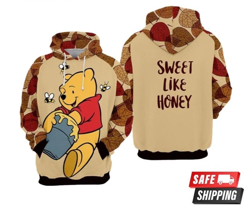 Winnie The Pooh 1 3D Hoodie BG