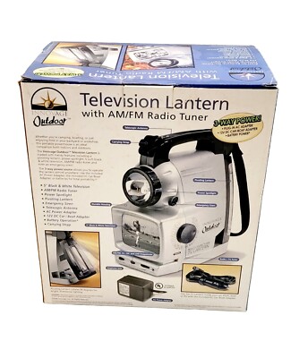 Innovage Outdoor Multi-function Television Lantern 5 Functions in