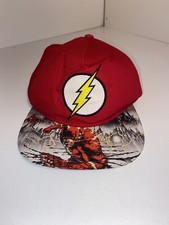 DC Comics The Flash Original Snapback Adjustable Baseball Hat Cap