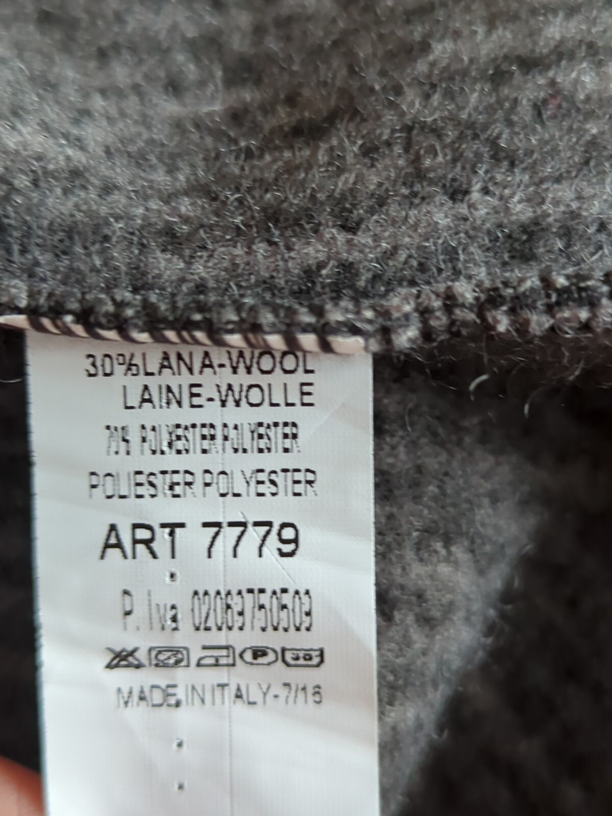 Wool Blend Coatigan. 16.18.20.22. Made In Italy. V Soft. VGC. See