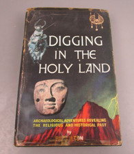 Digging In The Holy Land Pam Ilton Vintage Hardcover Archaeology