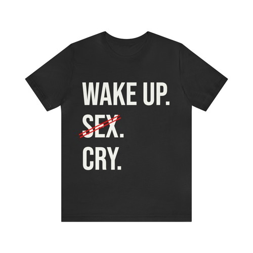 SVEGLIATI. SESSO. CRY. T-shirt//FUTURE GHOST - Foto 2 di 13