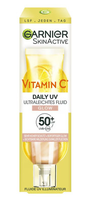   Garnier Vitamin C Daily UV leichtes Sonnenfluid Glow Creme LSF50+ 40ml  