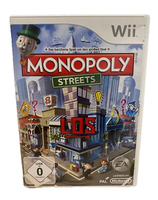 Monopoly Streets Nintendo Wii OVP inkl. Anleitung