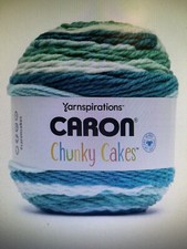 Caron Chunky Cakes Yarn -- Turquoise Swirl -- NIP