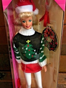 barbie christmas 1996