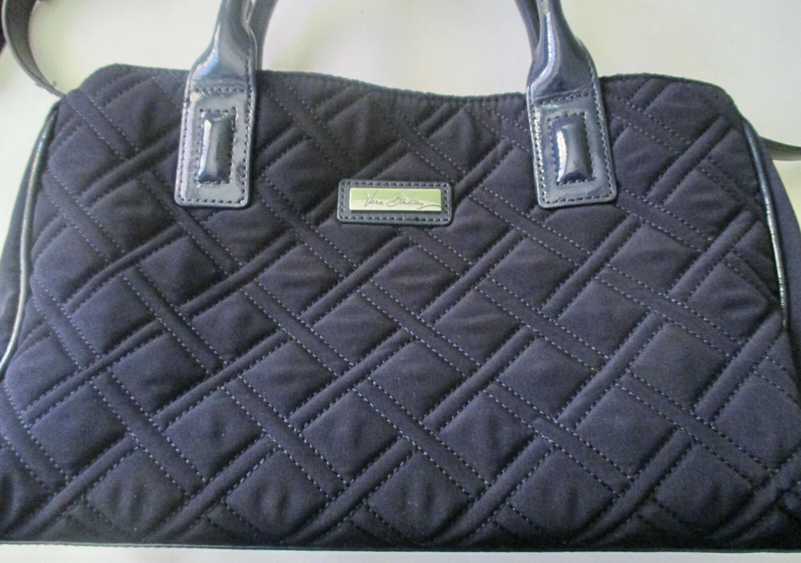 VERA BRADLEY NAVY BLUE QUILTED PURSE eBay