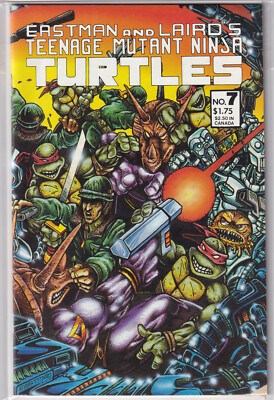 Eastman & Laird Teenage Mutant Ninja Turtles Issue #7 Mirage 1986