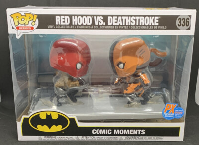 Funko Pop Comic Moments Red Hood vs Deathstroke SDCC 2020 LE30,000 !TRUSTED! | eBay