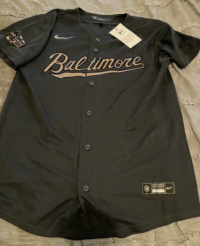 BALTIMORE ORIOLES Baseball 2022 All Star Game NIKE Youth LARGE Jersey NEW Gray
