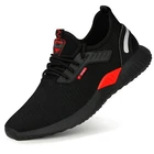 Men's Women's Work Safety Trainers Lightweight  Steel Toe Shoes Puncture Proof