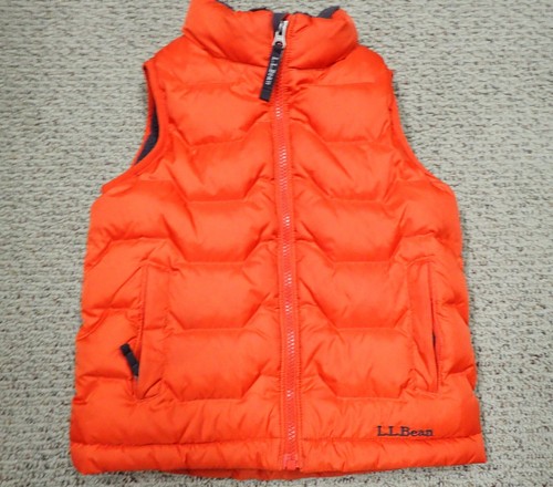 LL BEAN DOWNTEK PUFFY VEST in Boy' size 