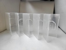 5 MINT NEW OEM Official SONY Original Clear Game BOX Cases W/ Sleeve for UMD PSP