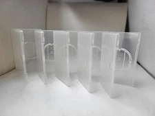 5 MINT NEW OEM Official SONY Original Clear Game BOX Cases W/ Sleeve for UMD PSP