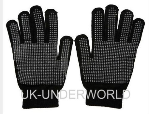 2 Pair Mens Ladies Winter Warmer Driving Gloves with Palm Grip