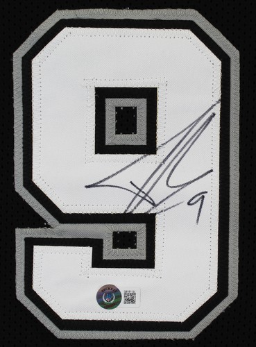 Tony Parker Authentic Signed Black Pro Style Jersey Autographed BAS Witnessed - 第 2/3 張圖片
