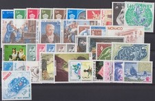 TIMBRES MONACO NEUFS ** ANNEE 1981    ANNEE COMPLETE