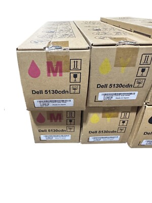 Genuine New DELL 5130CDN High Capacity Toner T222N, R272N,  N848N