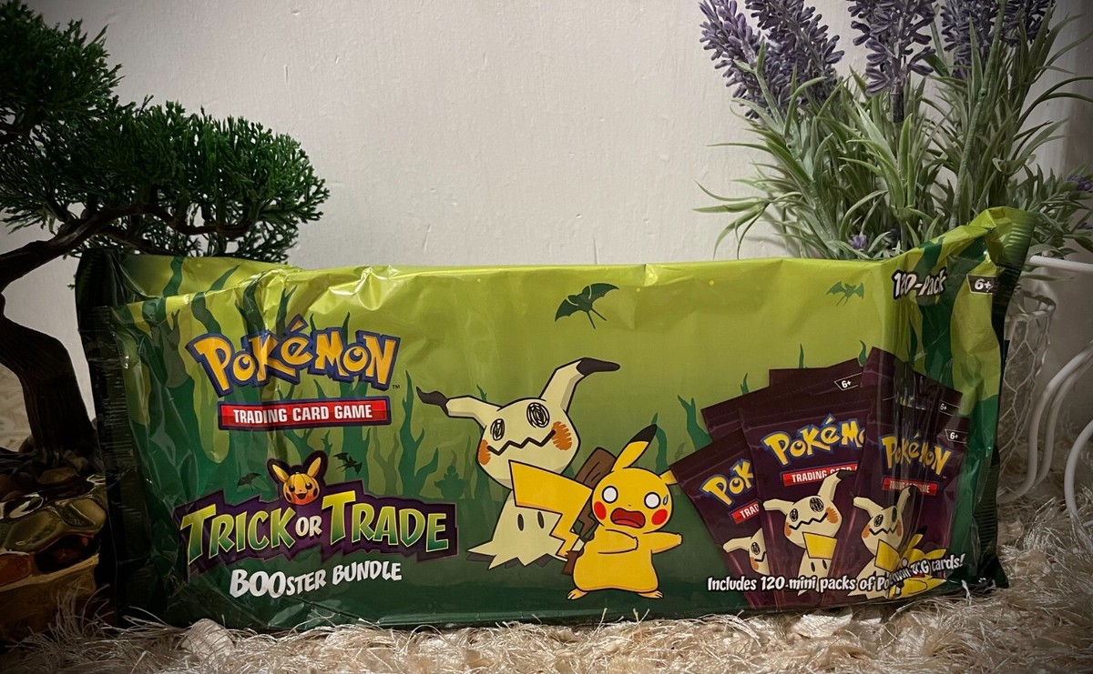 Pokmon Trading Card Game: Trick or Trade BOOster Bundle - 120 Pack New |  eBay