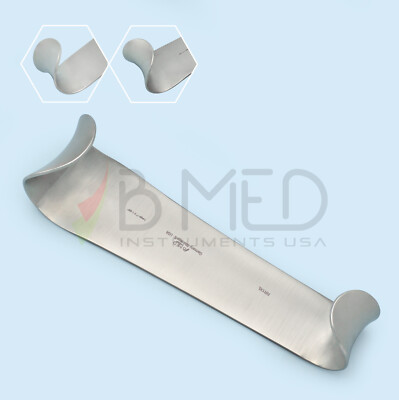 Roux Retractor Large 1'' X 1 5/8'' Wide Blades Double Ended