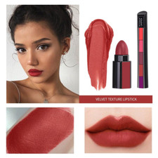 5 Colors Matte Velvet Lipstick Waterproof Sweatproof Lip Gloss Duration Colorfas