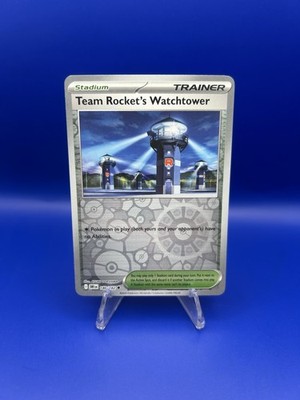 Team Rocket s Watchtower 180/182 Reverse Holo - Destined Rivals Pokemon TCG