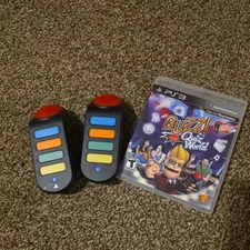 buzz quiz world, 2 buzz controllers