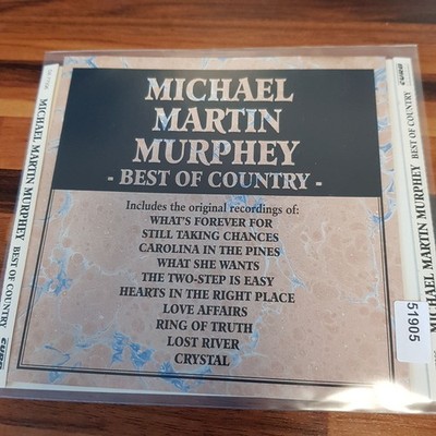 MICHAEL MARTIN MURPHEY best of country CAPITOL JAX USA VG+/EX (CD Album)