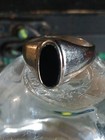 Silver Ring With Onix Stone — photo 4