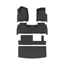 KARPAL Floor Mat & Cargo Mat Fit for 2021-2024 2025 Chevrolet Tahoe (8 Seats)...