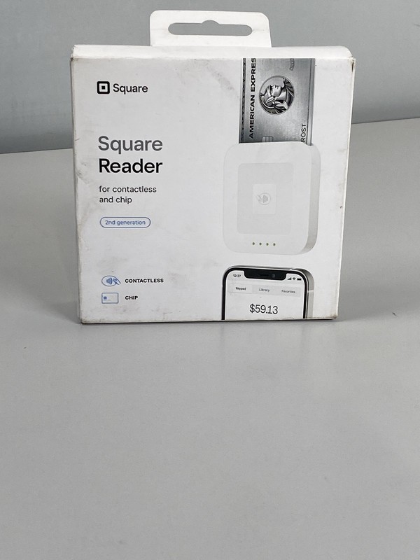 Square Card Reader for Contactless and Chip 2nd Generation White