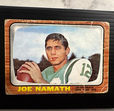 Celebrate the Career of Broadway Joe with the Top Joe Namath Football Cards 27