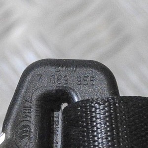 BMW 3 Sicherheitsgurt hinten links E90 33059848 2005
